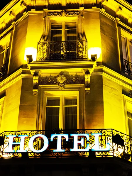 Paris, Frankrijk. Hotel — Stockfoto