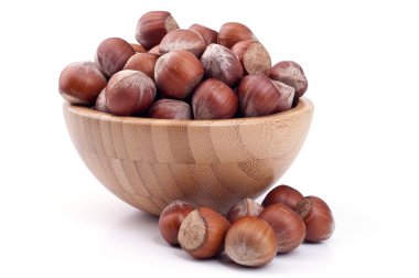 Hazelnut in a cup clipart