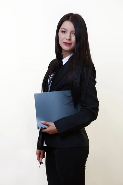 Mujer de negocios con documentos —  Fotos de Stock