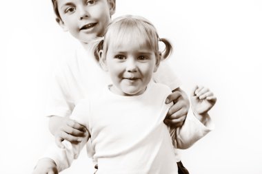 Two young kids