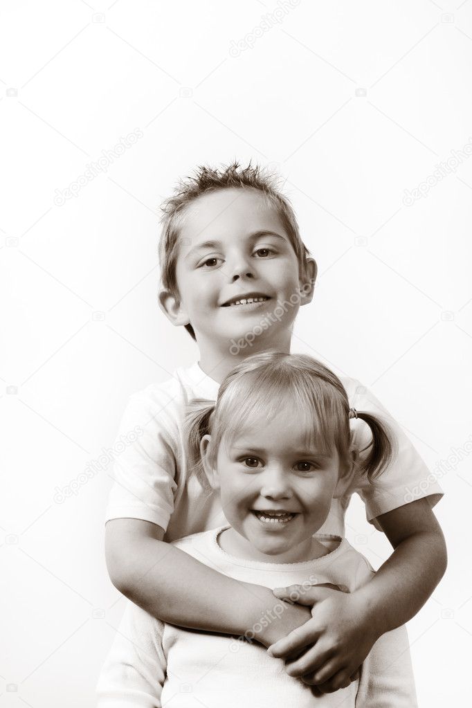 Two young kids
