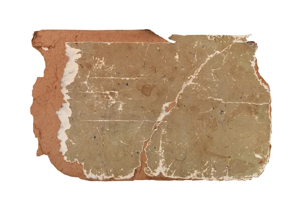 Поврежденный старый картон — стоковое фото