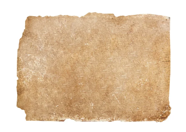 Dark faded old paper sheet — Stock Photo, Image