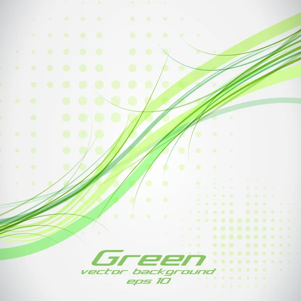 Linhas verde.vector eps 10 — Vetor de Stock