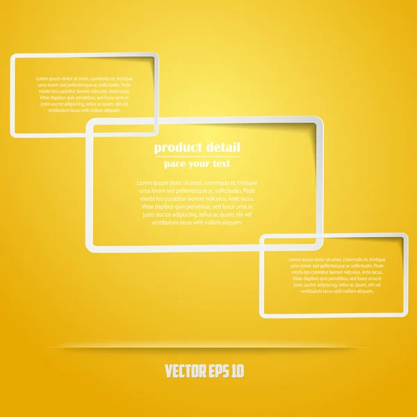 Abstraktní webdesign. vektor — Stockový vektor