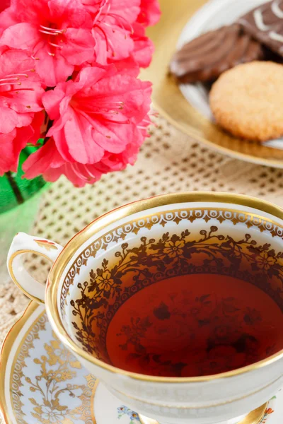 Vintage Teacup Close Up — Stock Photo, Image