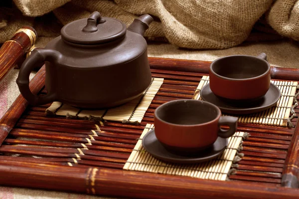 Bodegón con té — Foto de Stock