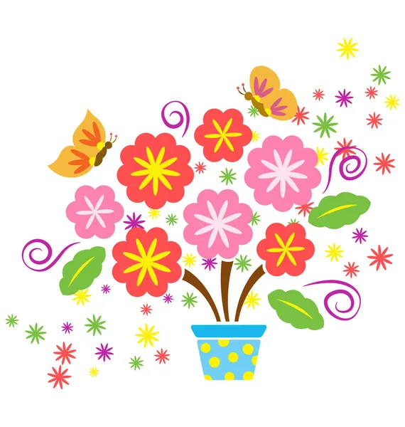 Voorjaar bloeien — Stockvector