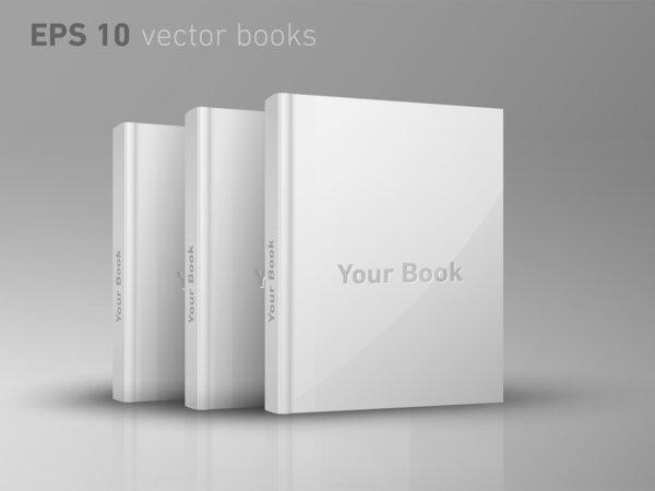 Editable EPS 10 vector books