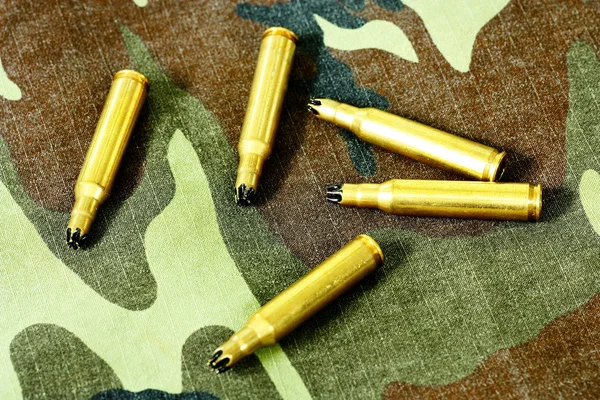 Bullets and magazine — Stock Photo, Image