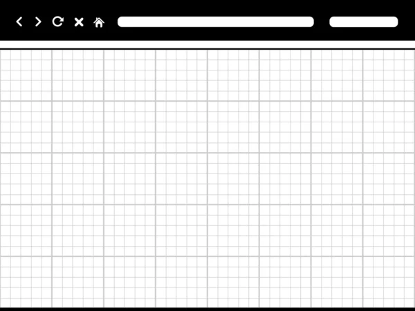 Browser template Stock Photo