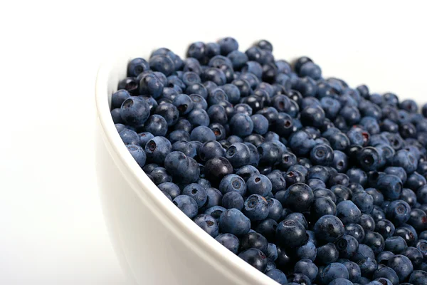 Bowl with blueberries — Stock Photo, Image