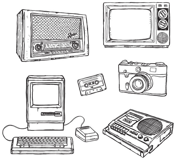 Old media equipment