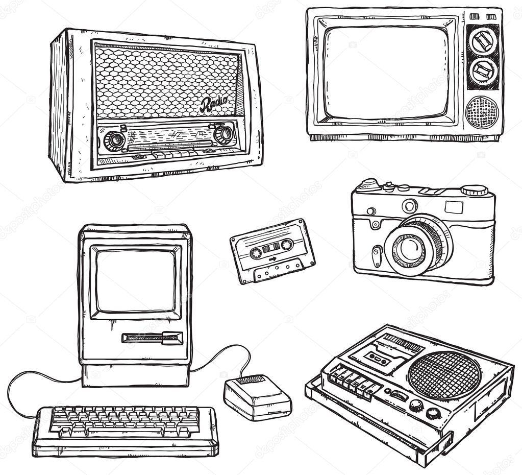 Old media equipment