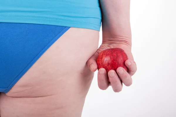 Lucha contra el sobrepeso — Foto de Stock