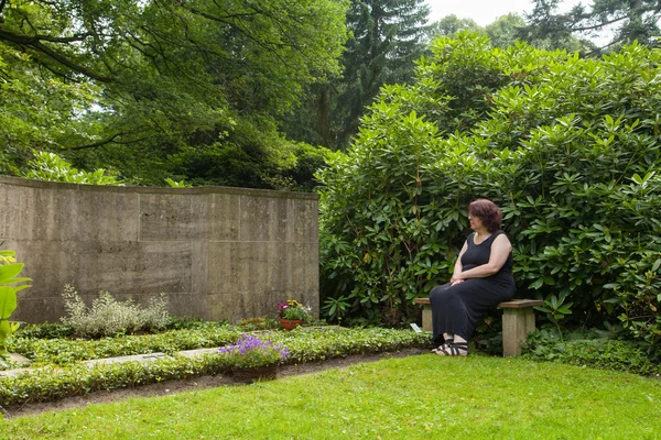 stock image At the cemetery