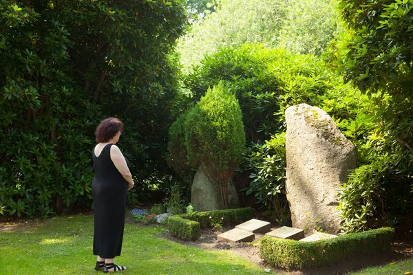 stock image At the cemetery