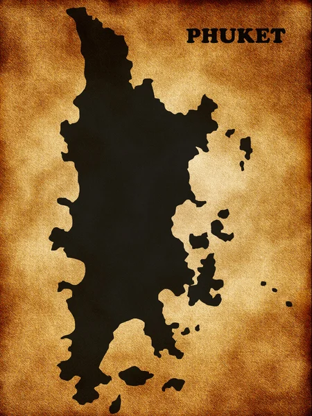 Χάρτης του Πουκέτ — Φωτογραφία Αρχείου