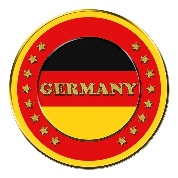 Prêmio com os símbolos da Alemanha — Fotografia de Stock