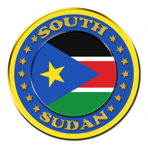 南スーダンのシンボルと賞します。 — ストック写真