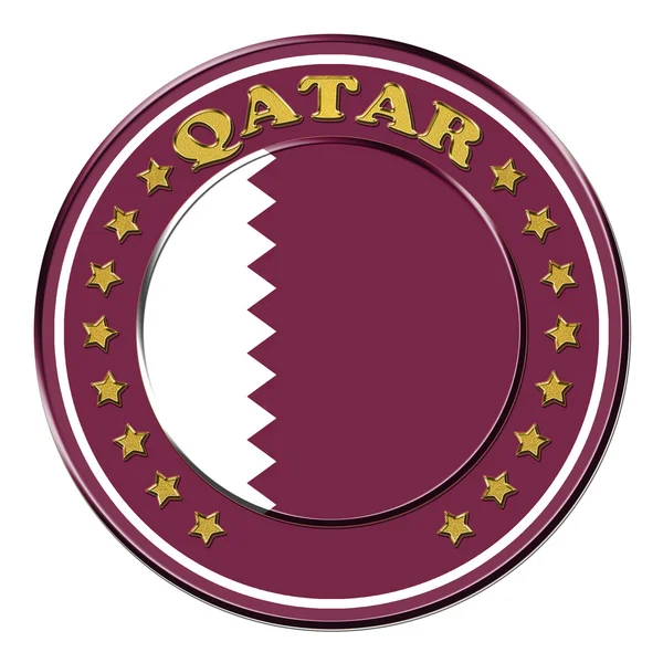 Belöna med symbolerna i qatar — Stockfoto