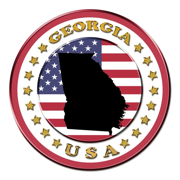 The symbol state of Georgia — Stock Photo, Image