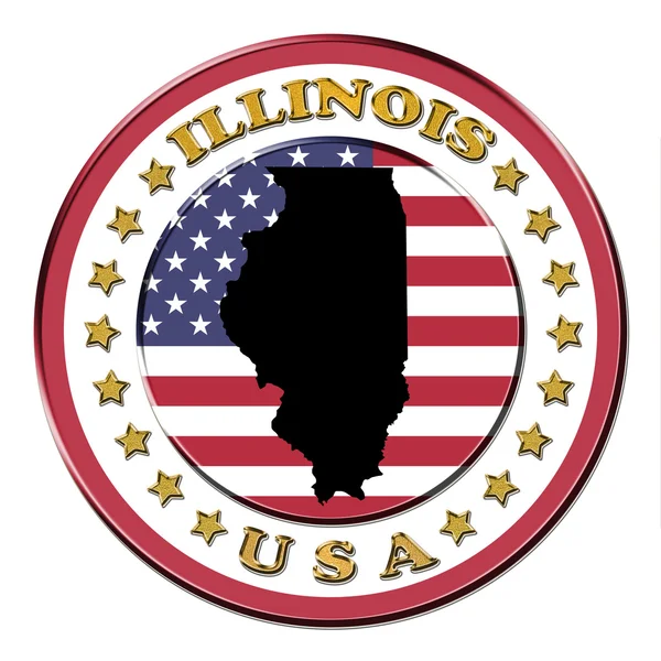 The symbol state of Illinois — Stock Photo, Image
