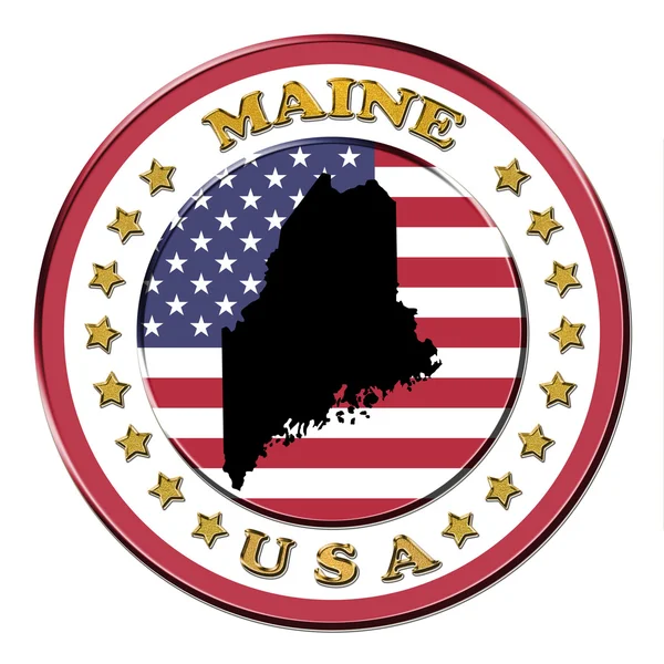 El estado símbolo de Maine —  Fotos de Stock