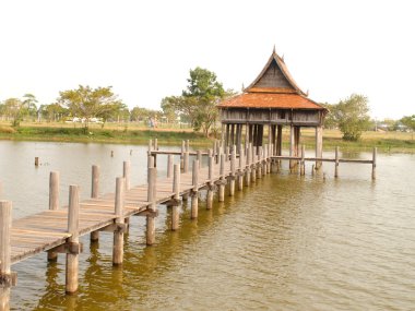 Ho tri khulu, kuzeydoğu Tayland tarzı bina, ubonratchathani, Tayland