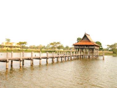 Ho tri khulu, kuzeydoğu Tayland tarzı bina, ubonratchathani, Tayland