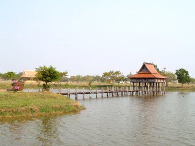 Ho tri khulu, kuzeydoğu Tayland tarzı bina, ubonratchathani, Tayland