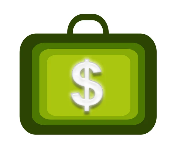 Pénz szimbólum, illusztráció — Stock Fotó