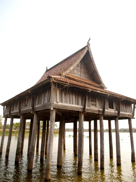 L'edificio in stile thai nord-orientale, ubonratchathani, Thailandia — Foto Stock