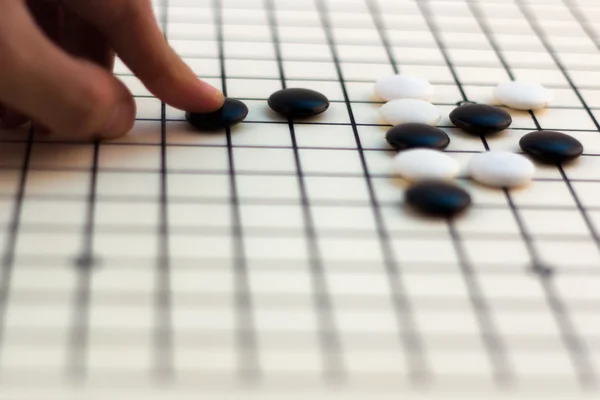 Traditional Chinese Board Game - Go — Stock Photo, Image