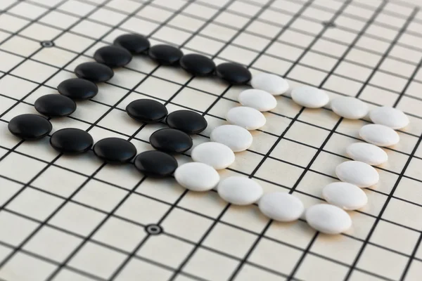 Traditional Chinese Board Game - Go — Stock Photo, Image