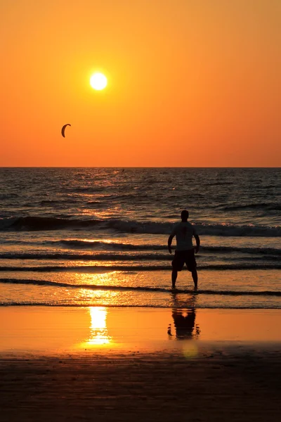 stock image Orange sunset