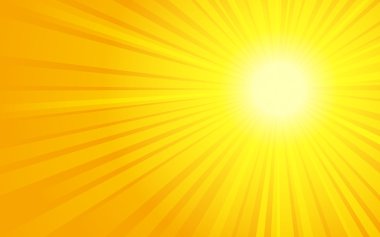 Sun beams clipart