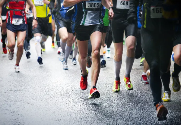Maratonlöpare — Stockfoto