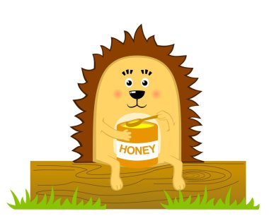 Hedgehog clipart