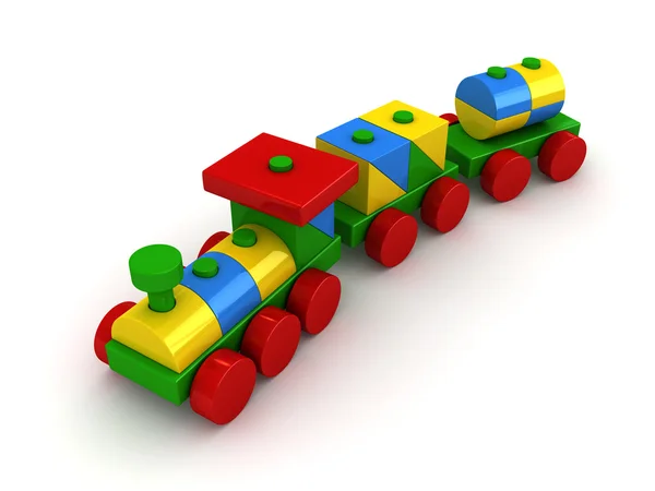 Tren de juguete —  Fotos de Stock