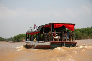 tekne - tonle sap, Kamboçya