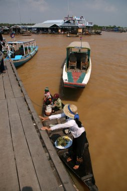 tekne - tonle sap, Kamboçya