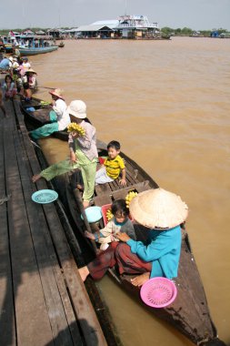 tekne - tonle sap, Kamboçya