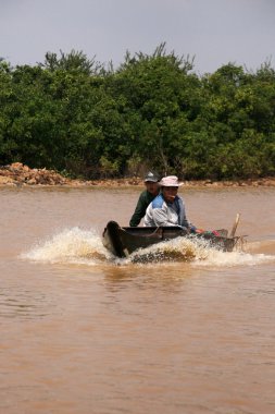 tekne - tonle sap, Kamboçya