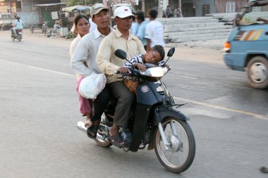Motosiklet - phnom penh, Kamboçya
