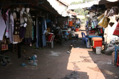 Street Market - Sihanoukville, Cambodia clipart