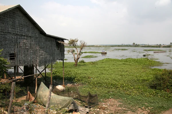 柬埔寨萨湖 — 图库照片