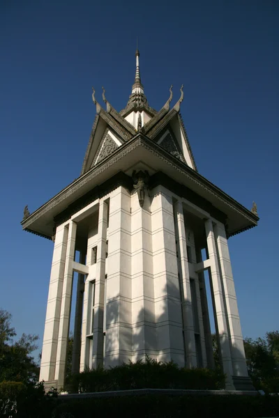 Pagoda - The Killing Fields of Choeung Ek, Phnom Penh, Cambodia — Stock Photo, Image