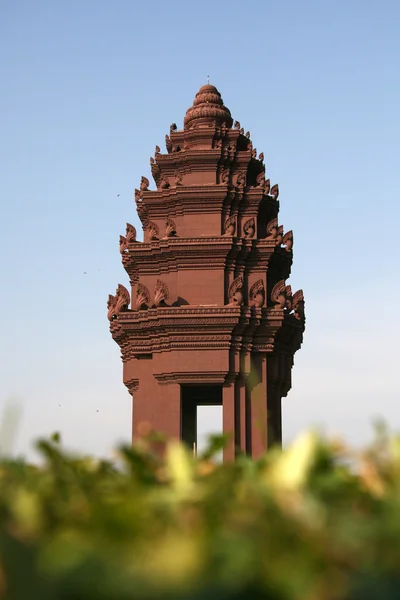 Nezávislost památník, phnom penh, Kambodža — Stock fotografie