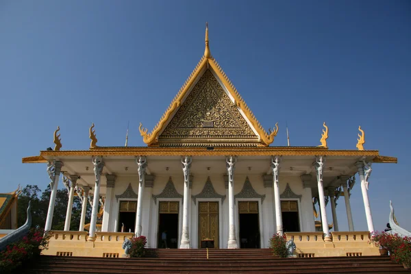 Kungliga slottet, Phnom Penh, Kambodja — Stockfoto